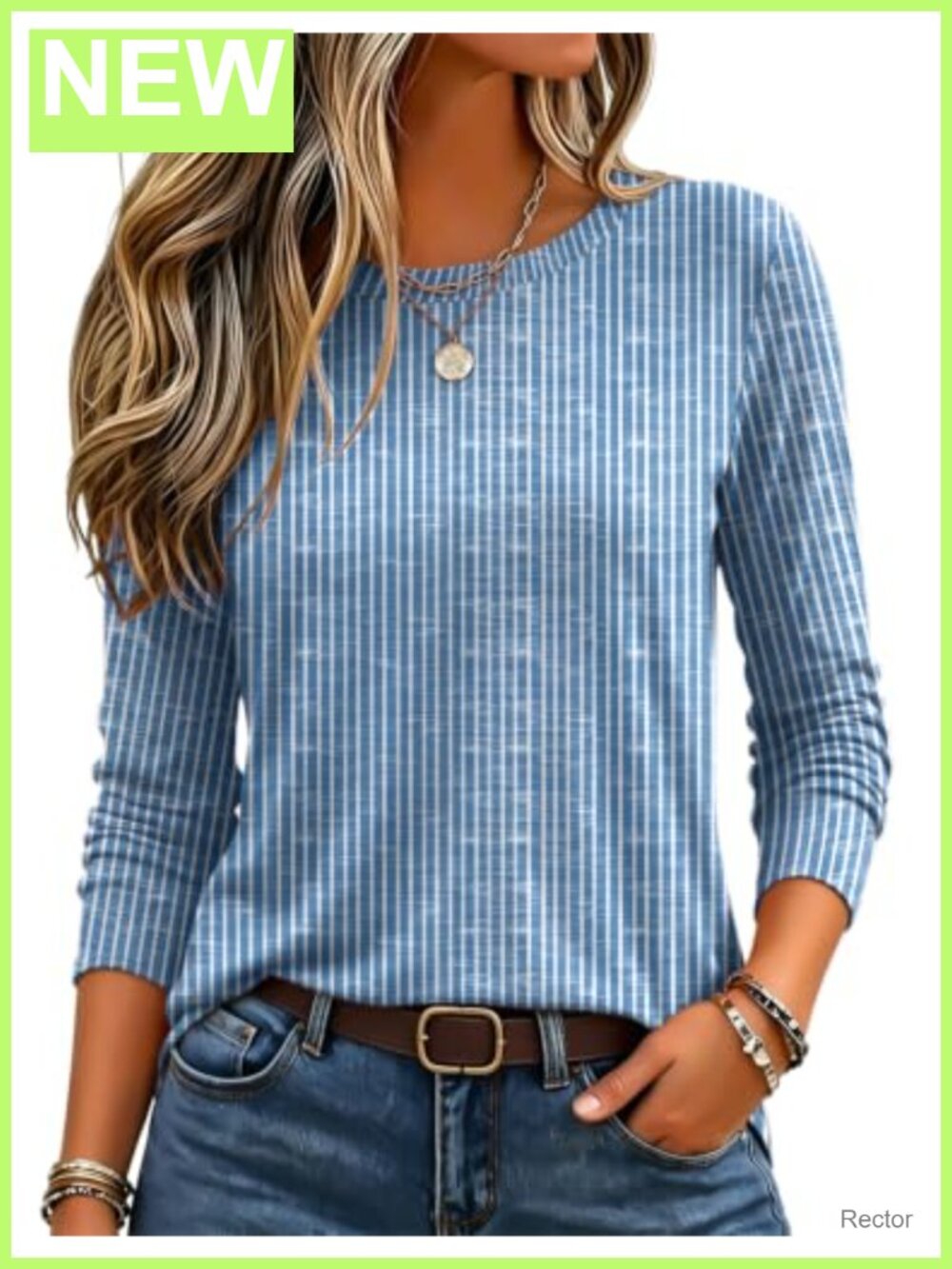 Zeagoo Women's Long Sleeve Crewneck T-Shirt Soft Stretch Casual Fall Top